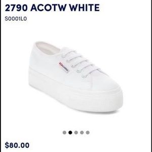 Superga Platform White
